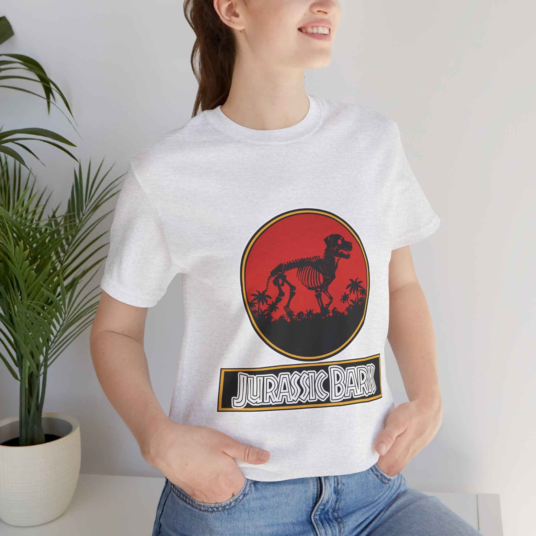Rottweiler Dog T-Shirt - Jurassic Bark Design for Dog Lovers - Atlas Briefly