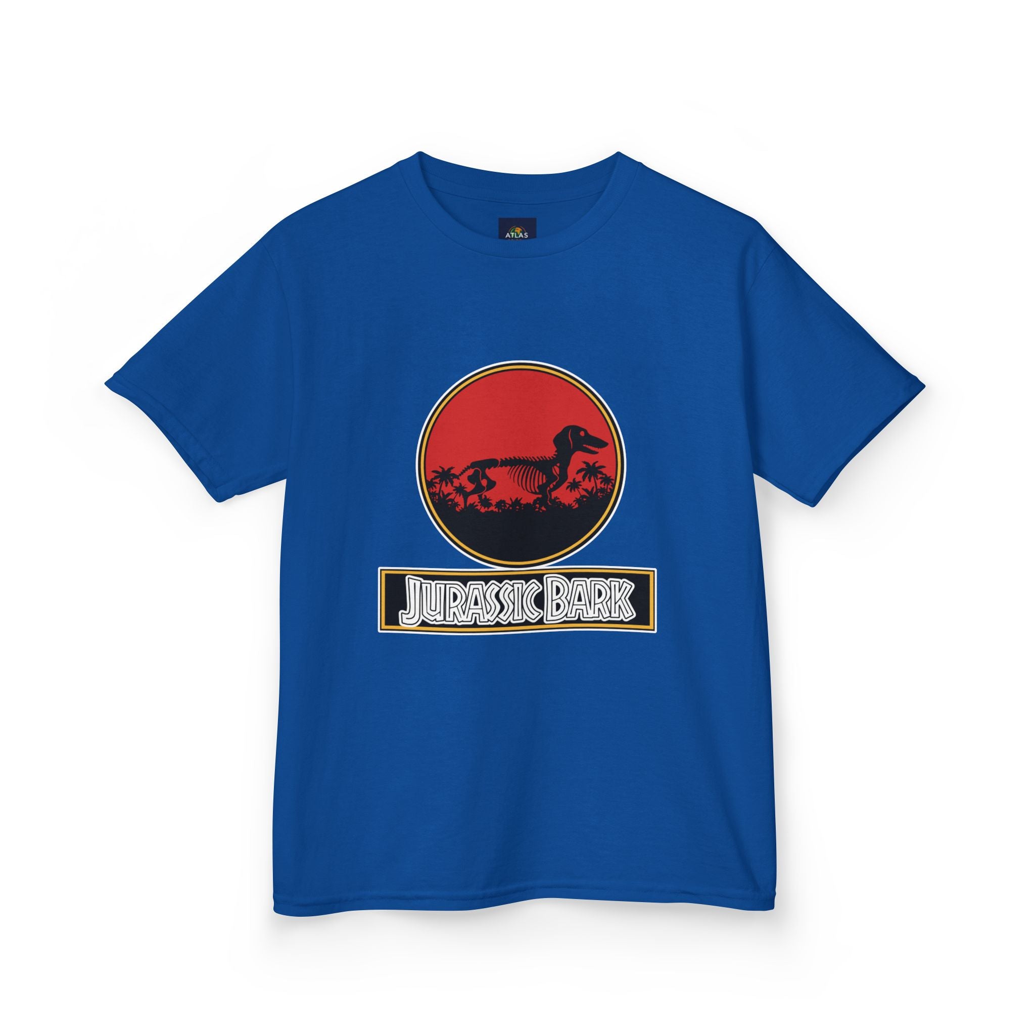 Kids Dachshund T-Shirt - Jurassic Bark Wiener Dog Tee