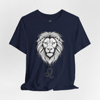 Leo Zodiac T-shirt- Black & White Leo unisex Shirt