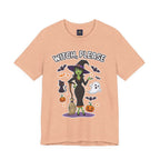 Witch Please Halloween T-Shirt - Sassy Witch Tee with Pumpkin Design | Funny Halloween Shirt - Atlas Briefly