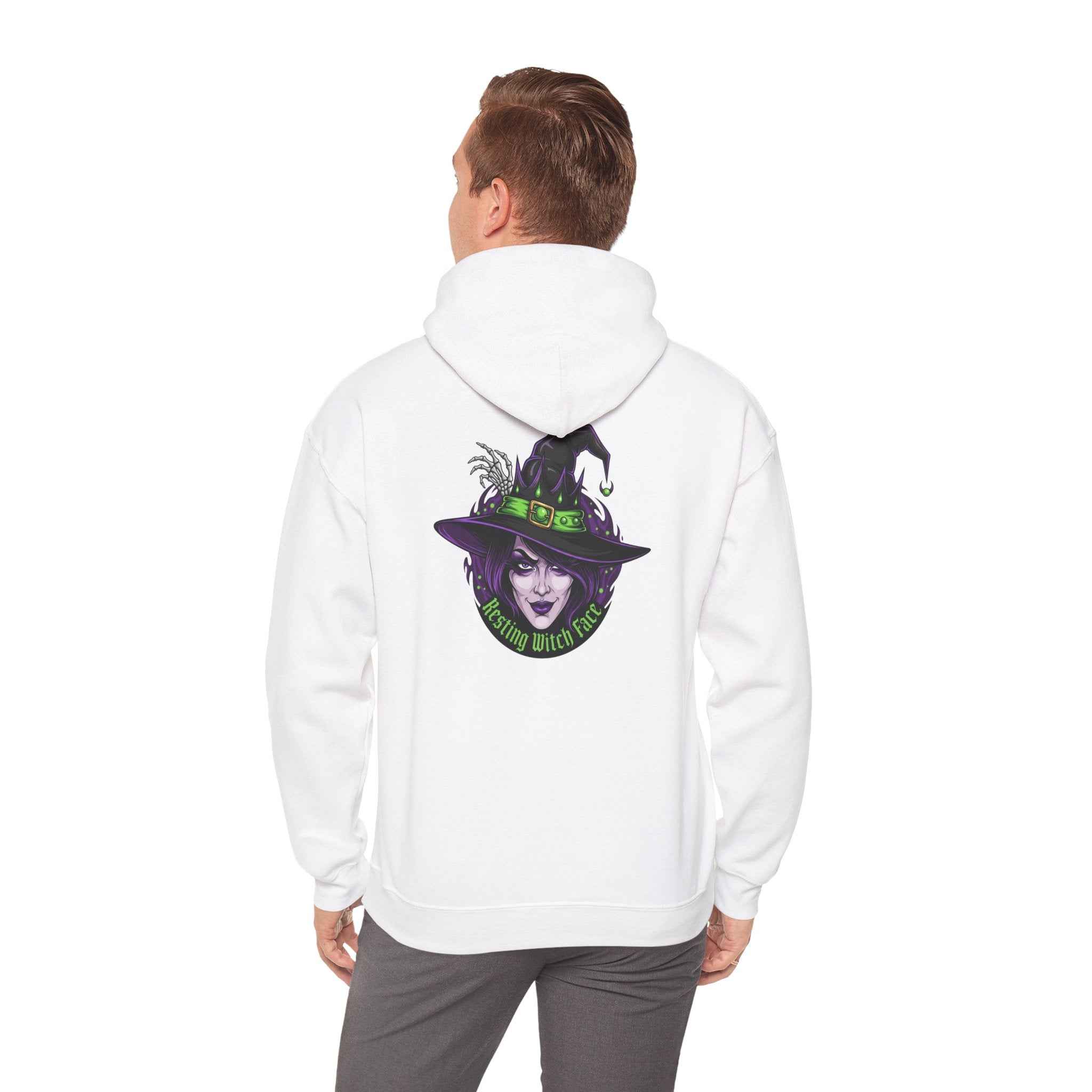 Resting Witch Face Hoodie - Funny Halloween Gift for Witches - Atlas Briefly