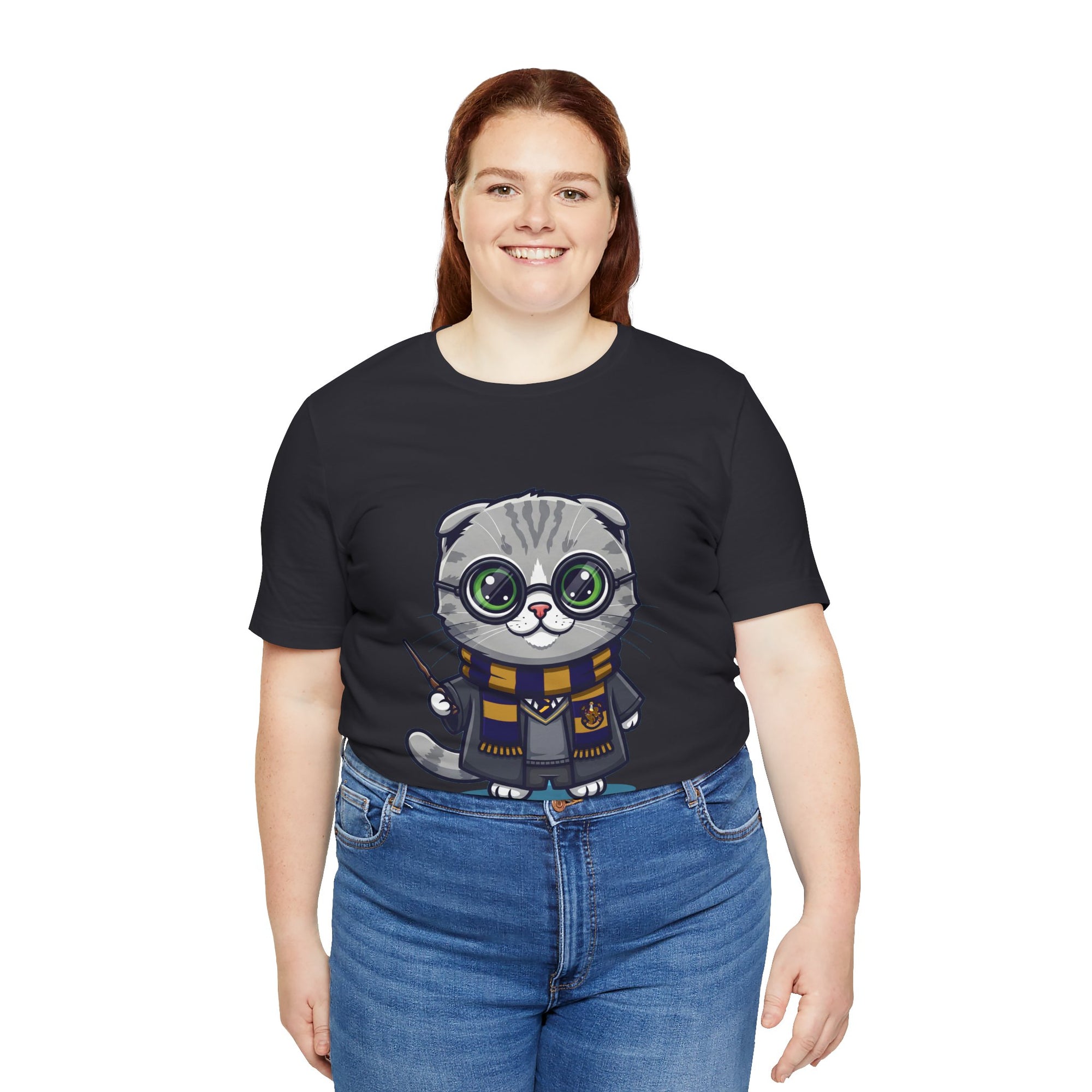 Ravenpaw Harry Potter T-Shirt - Funny Wizarding World Tee | Cute Potter Cat Gift - Atlas Briefly