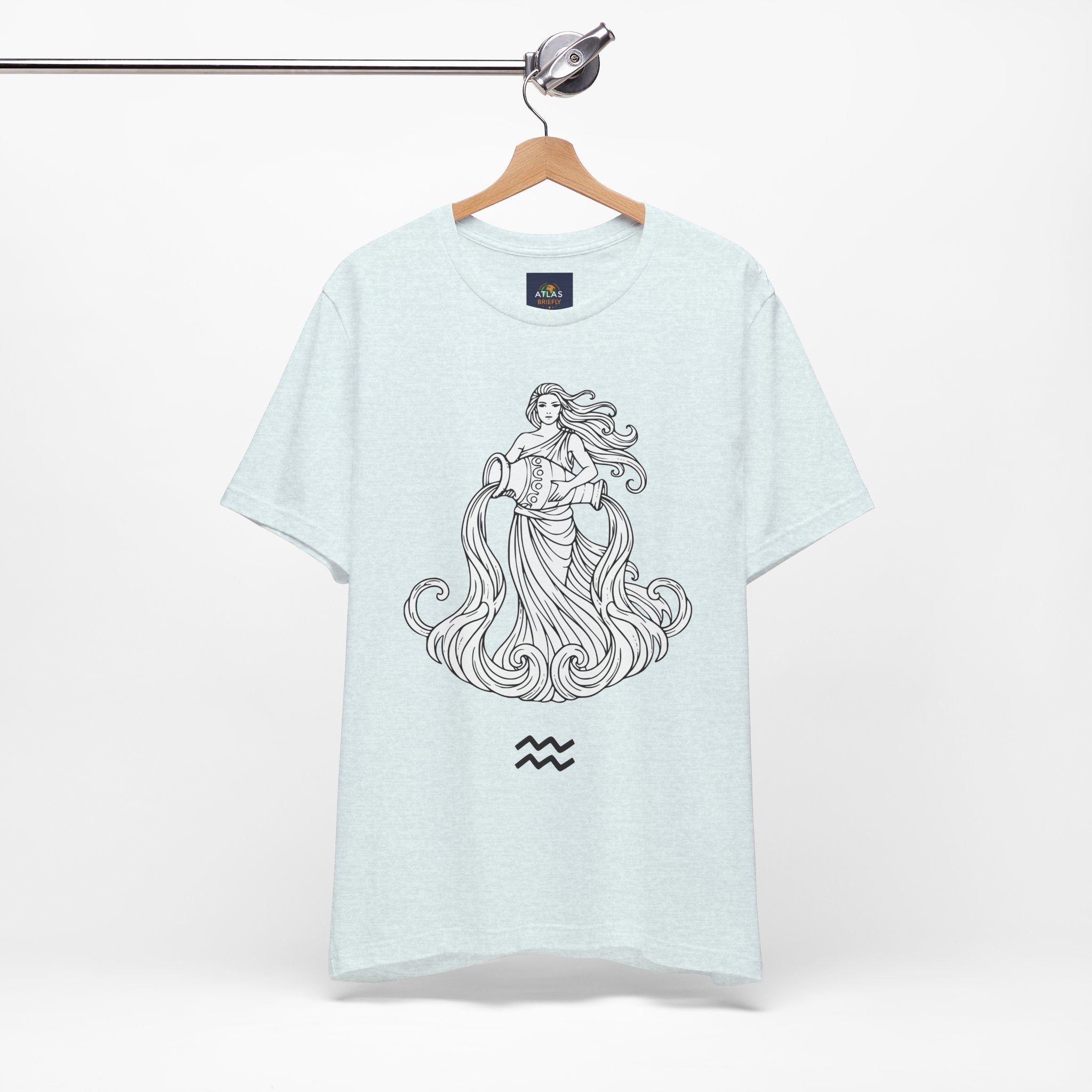 Aquarius Zodiac Tee - Unisex Astrology T-Shirt for Trendy Style