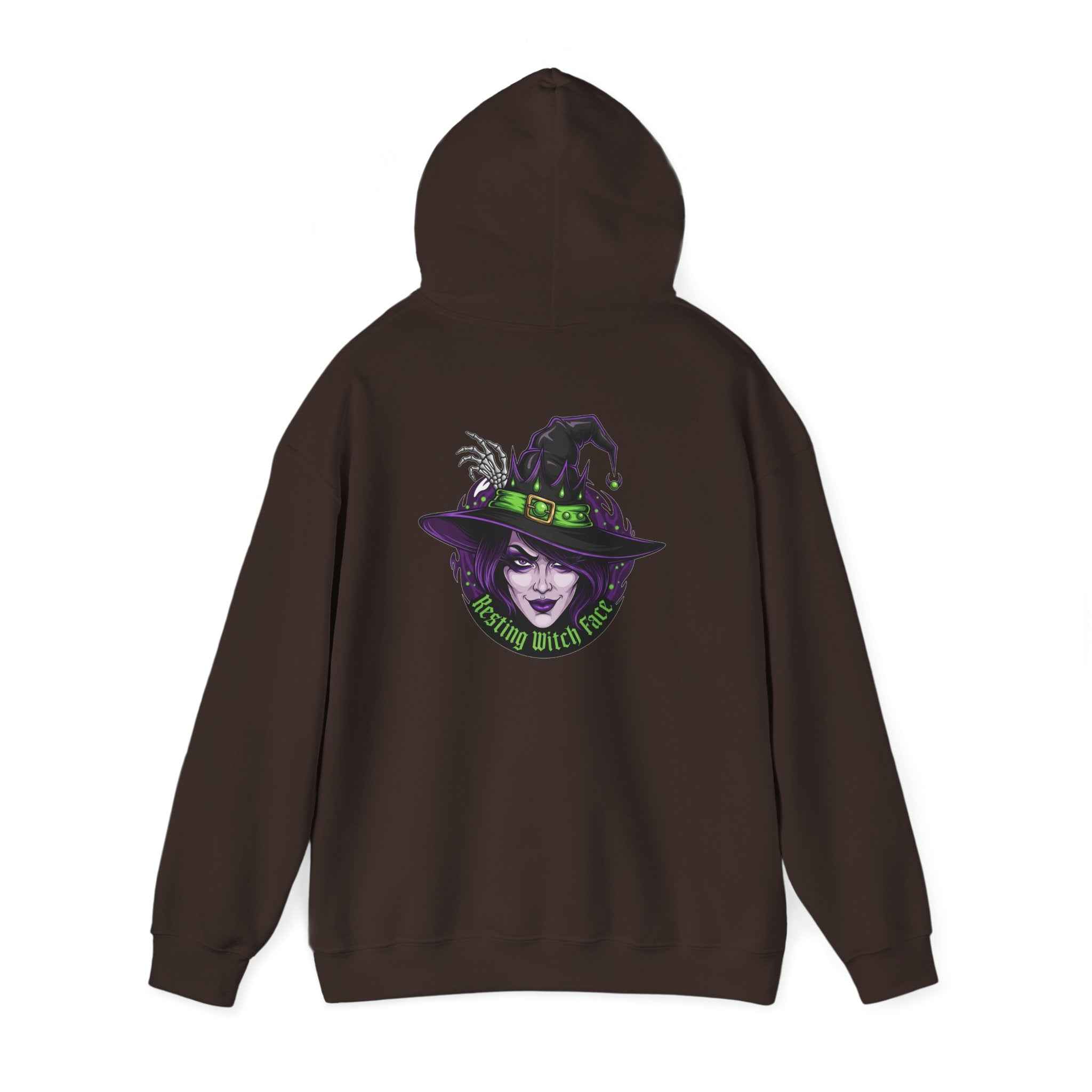 Resting Witch Face Hoodie - Funny Halloween Gift for Witches - Atlas Briefly