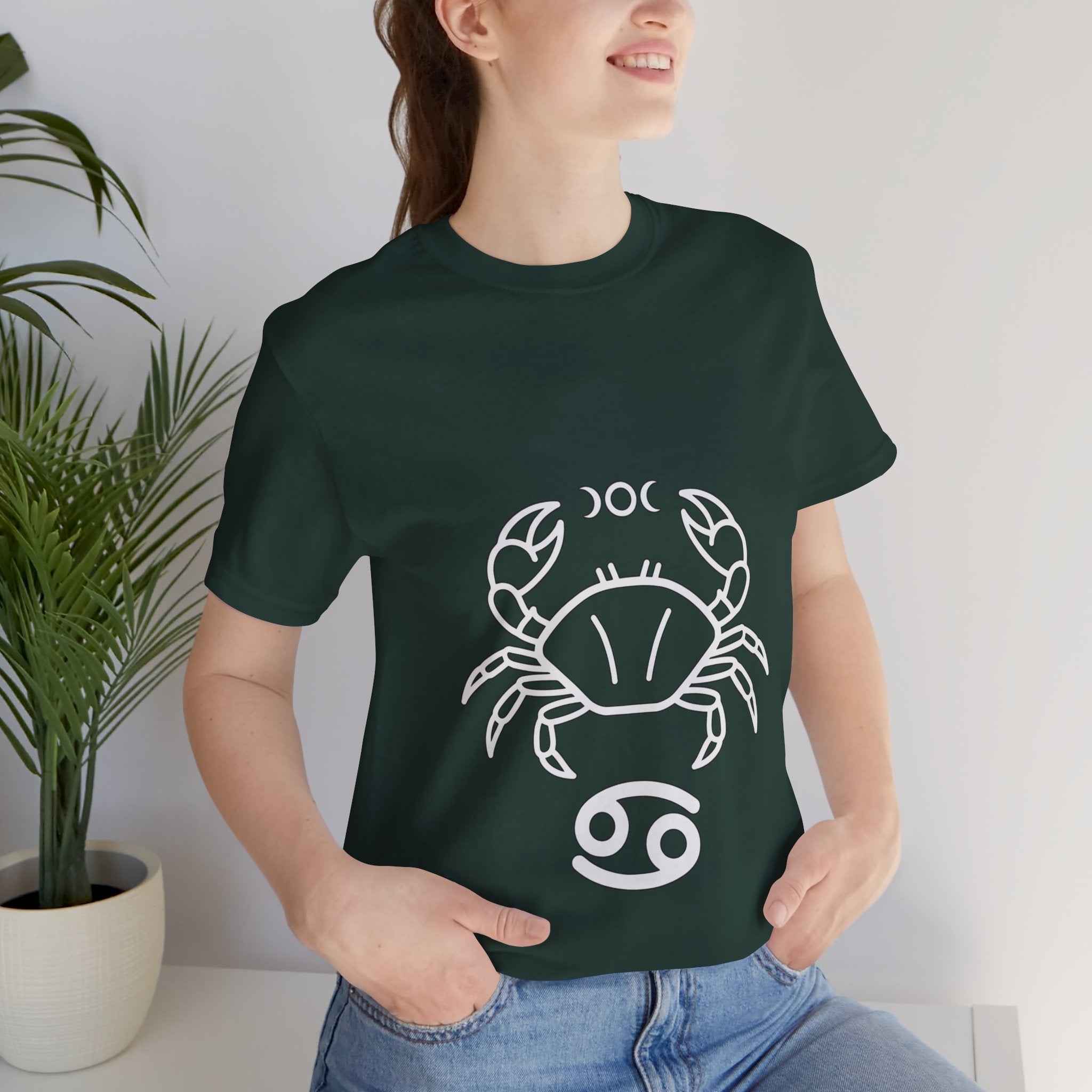 Cancer Horoscope T-Shirt - Stylish Astrology Tee for Cancer Zodiac Sign