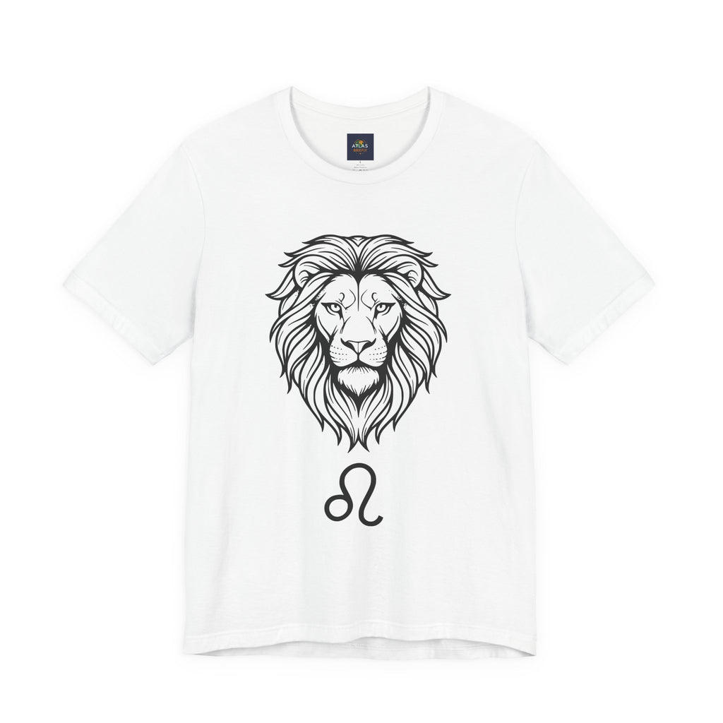 Leo Zodiac T-shirt- Black & White Leo unisex Shirt