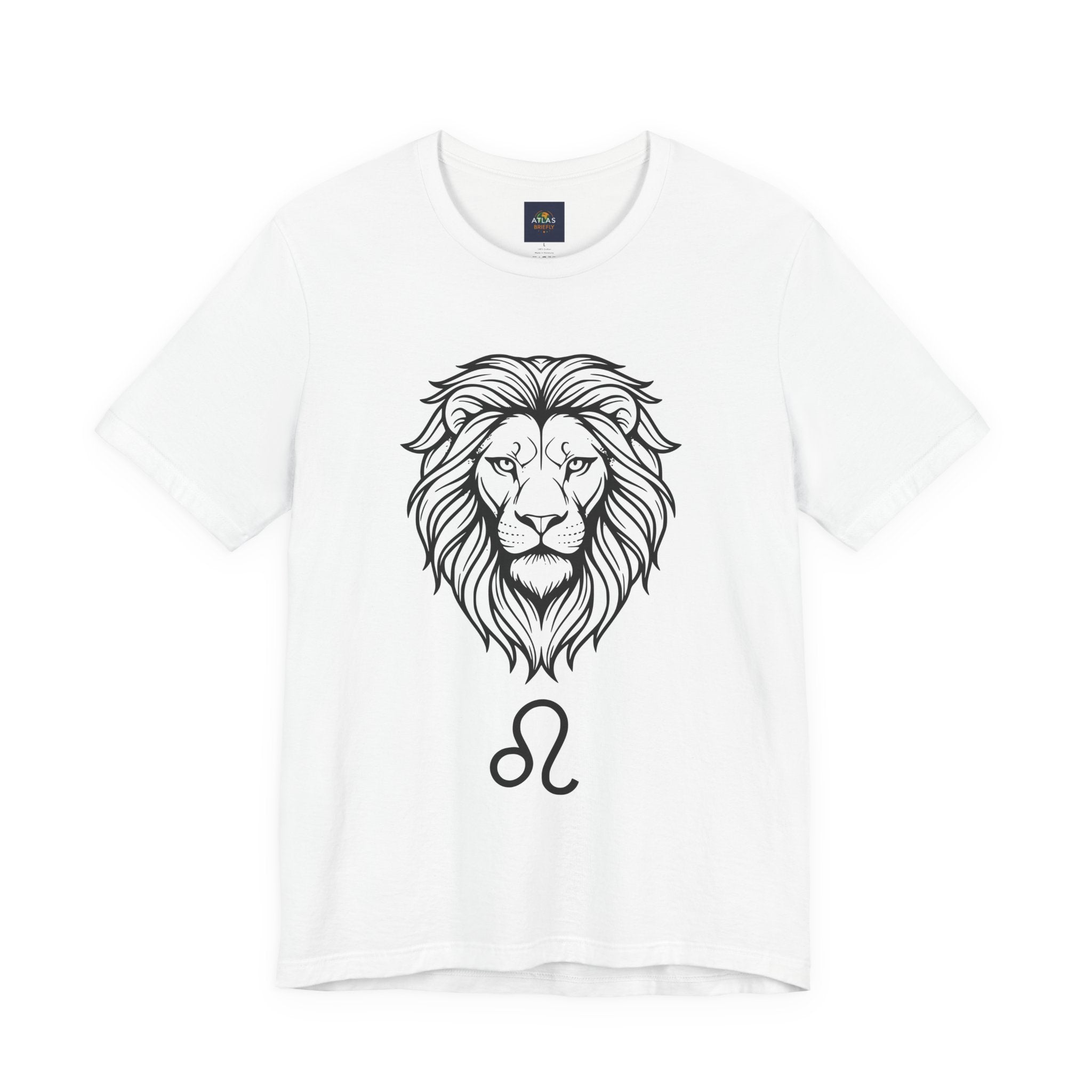 Leo Zodiac T-shirt- Black & White Leo unisex Shirt