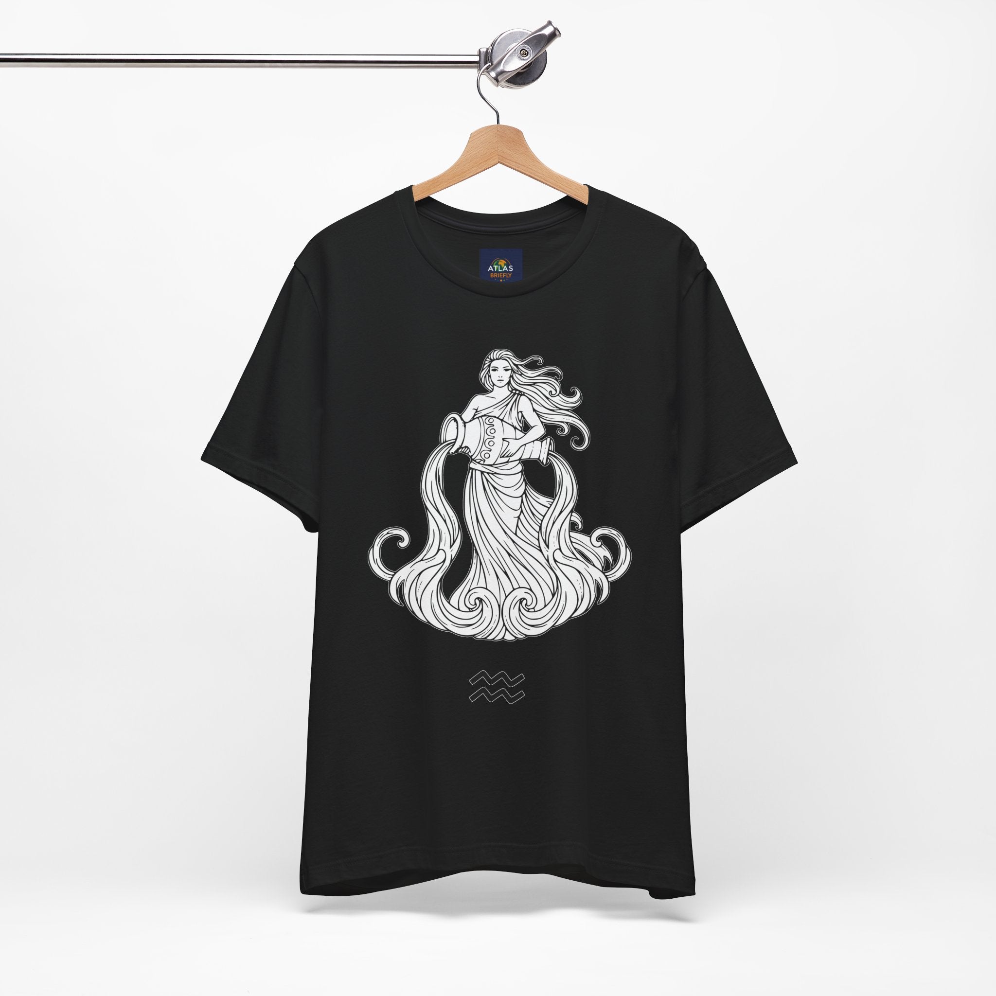 Aquarius Zodiac Tee - Unisex Astrology T-Shirt for Trendy Style
