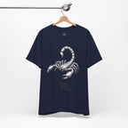 Scorpio Zodiac Tee - Unisex Minimalist Black and White Design