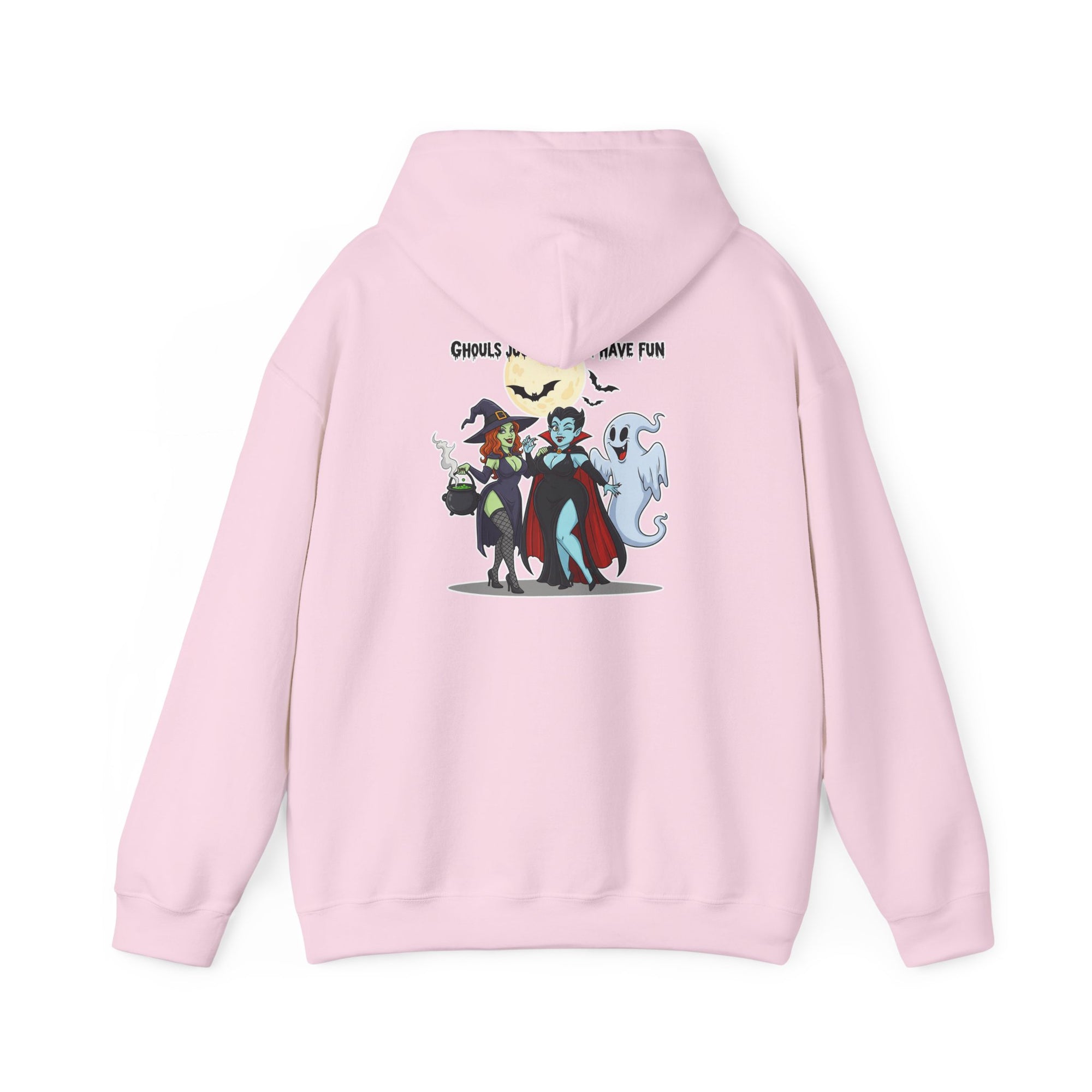 Ghouls Just Wanna Have Fun Halloween Hoodie - Witch Vampire Ghost Sweatshirt | Spooky Squad Apparel - Atlas Briefly