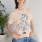 Aquarius Zodiac Tee - Unisex Astrology T-Shirt for Trendy Style
