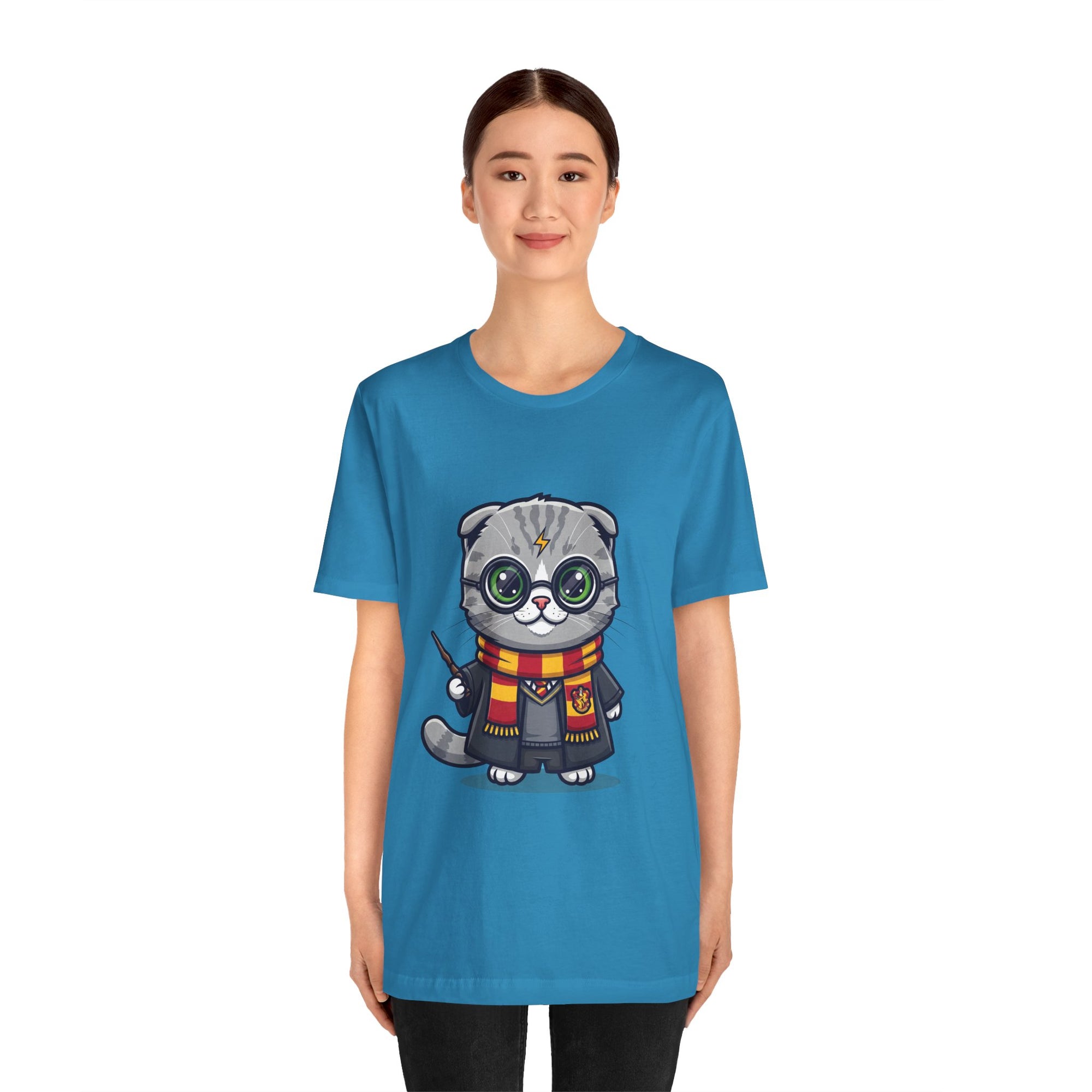 Griffinclaw Harry Potter T-Shirt - Funny Wizarding World Tee | Cute Potter Cat Gift - Atlas Briefly