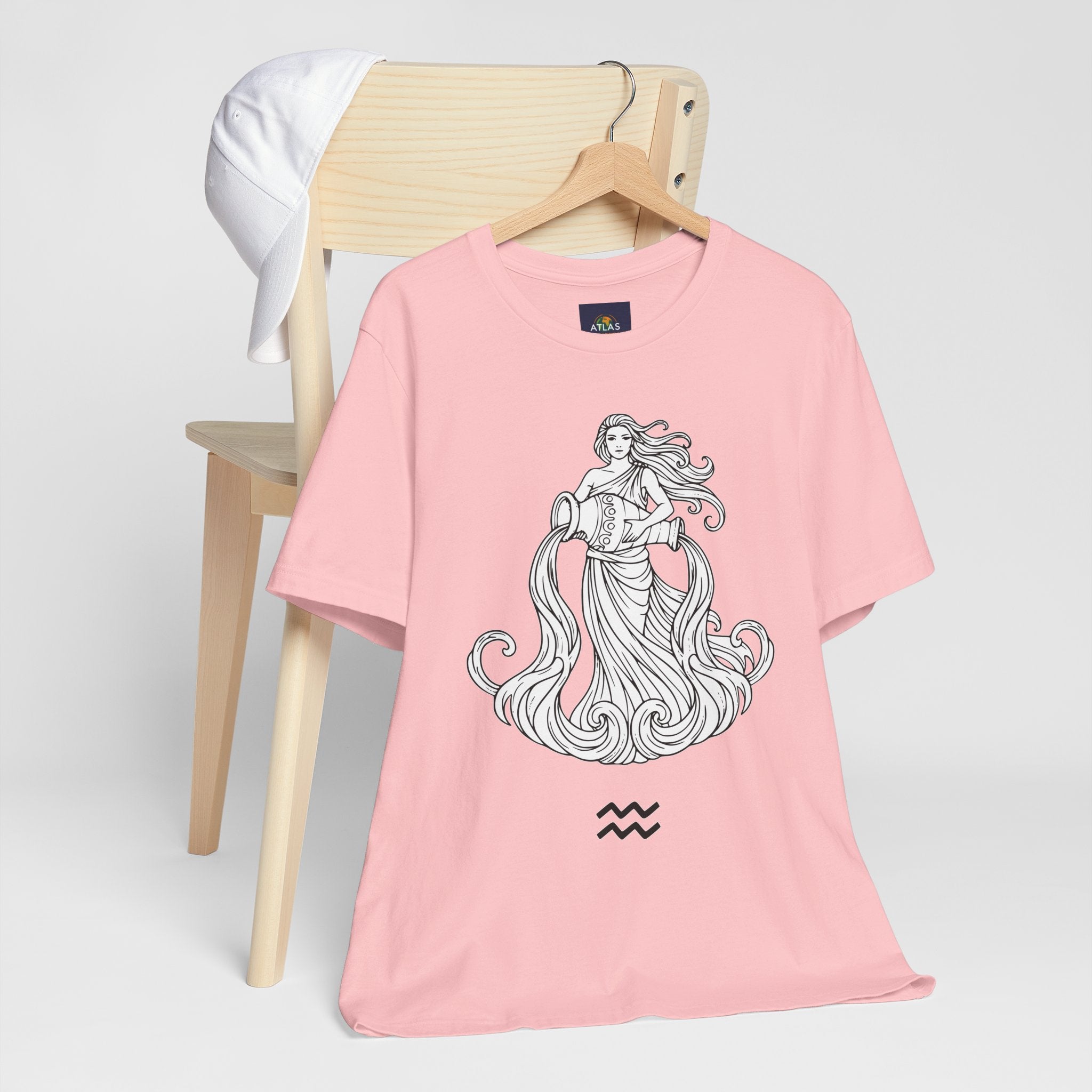 Aquarius Zodiac Tee - Unisex Astrology T-Shirt for Trendy Style
