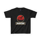 Kids Doberman Jurassic Bark T-Shirt | Fun Dog Tee for Kids - Atlas Briefly