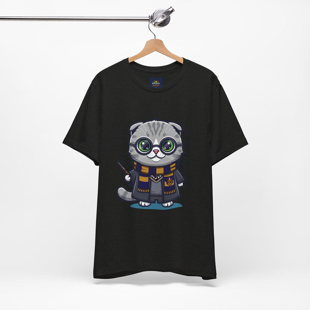 Ravenpaw Harry Potter T-Shirt - Funny Wizarding World Tee | Cute Potter Cat Gift - Atlas Briefly