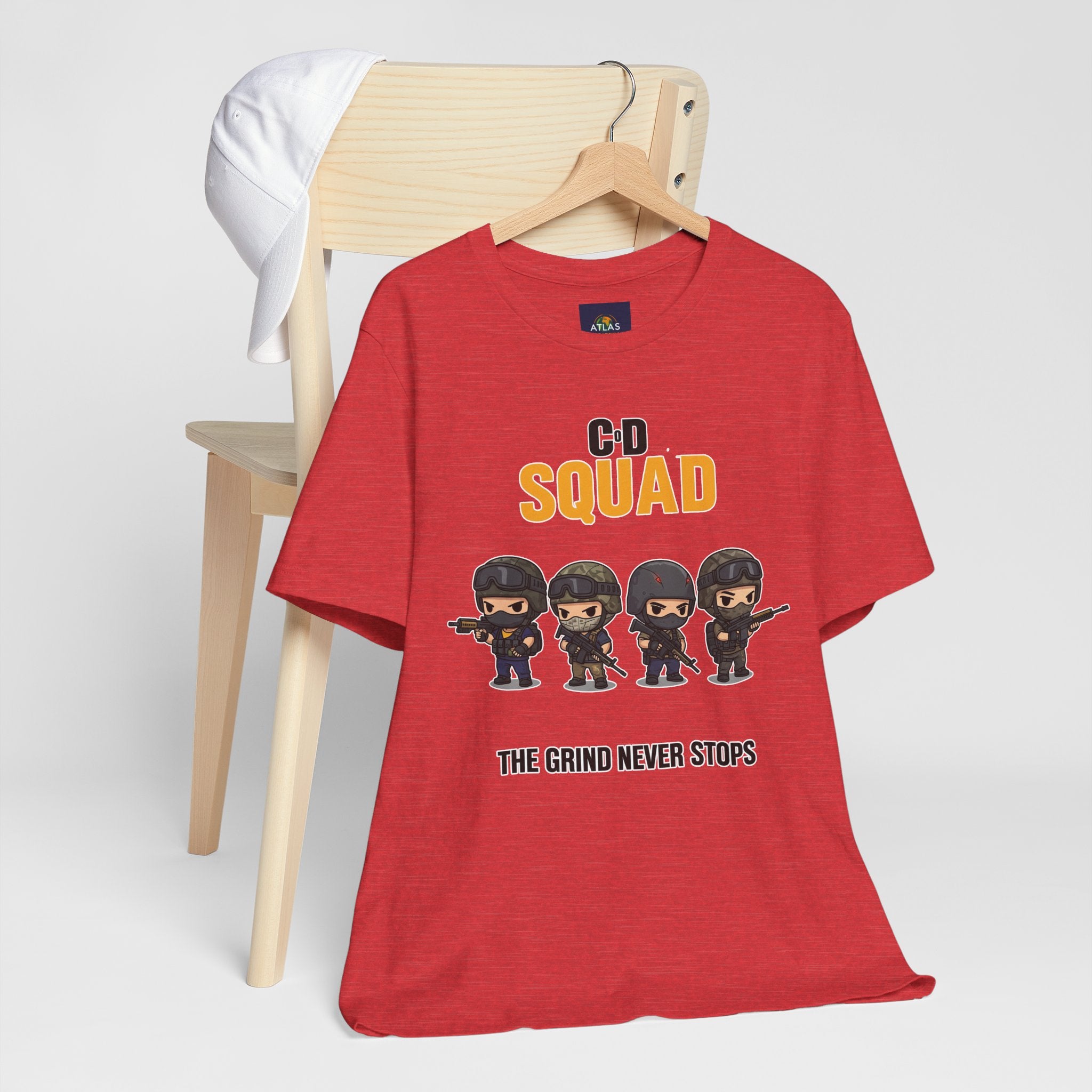 CoD Squad Tee for Gamers: The Grind Never Stops