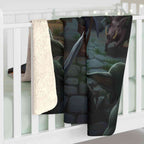 Surrounded in the Dungeon Sherpa Fleece Blanket for Ultimate Comfort