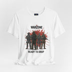 Warzone Drop T-shirt for Squad's Fashion Sense and Diverse K/D Ratio - Atlas Briefly