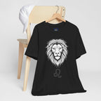Leo Zodiac T-shirt- Black & White Leo unisex Shirt