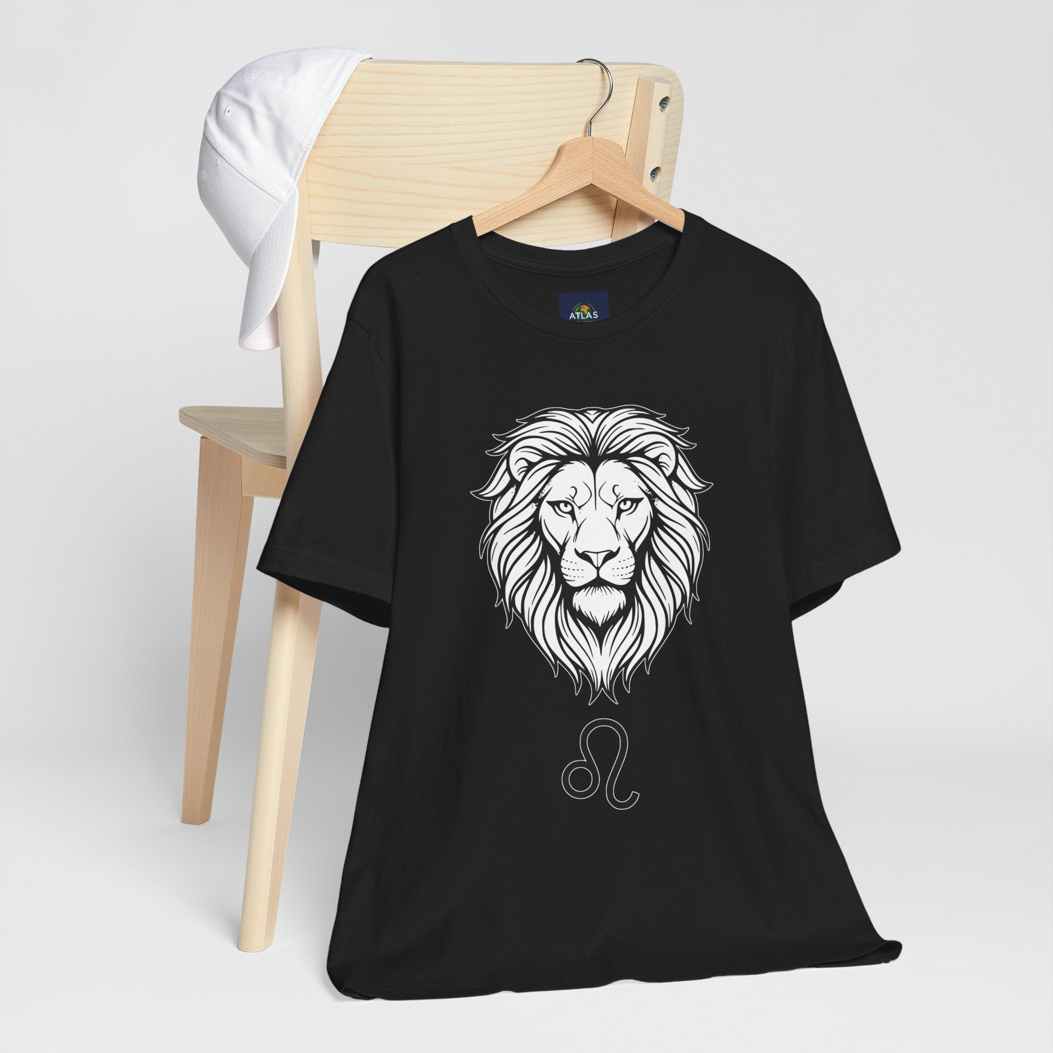 Leo Zodiac T-shirt- Black & White Leo unisex Shirt