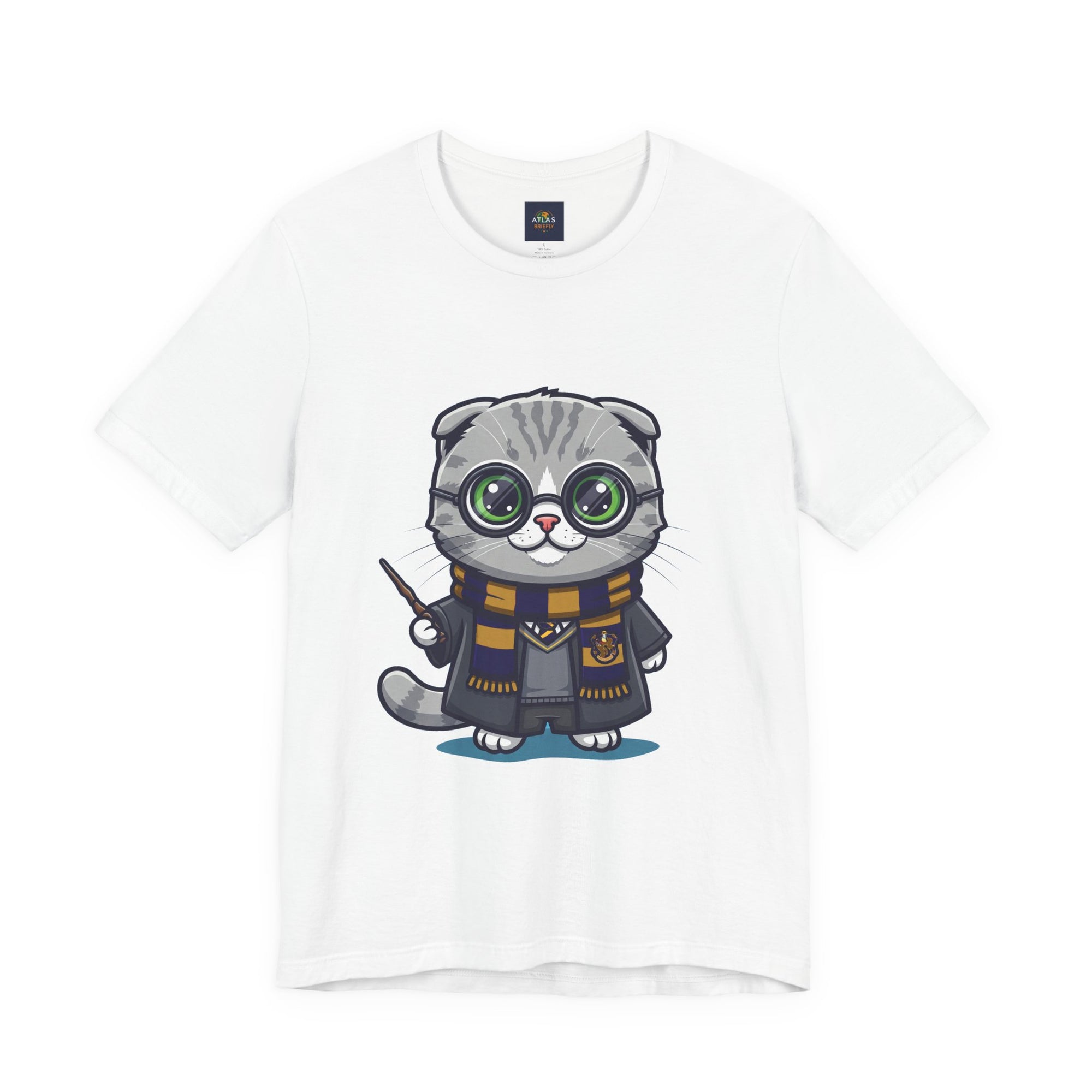 Ravenpaw Harry Potter T-Shirt - Funny Wizarding World Tee | Cute Potter Cat Gift - Atlas Briefly