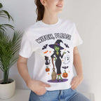 Witch Please Halloween T-Shirt - Sassy Witch Tee with Pumpkin Design | Funny Halloween Shirt - Atlas Briefly