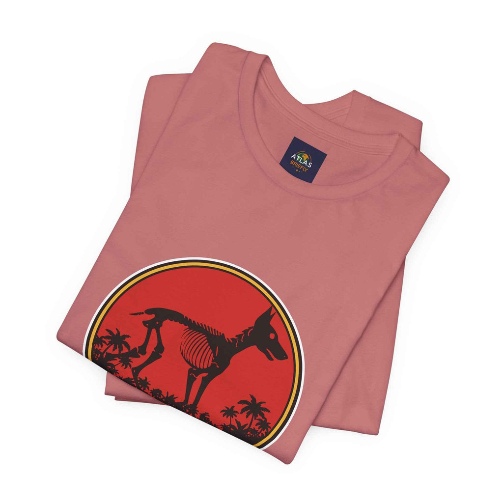 Doberman T-Shirt for Dog Lovers - Jurassic Bark Design - Atlas Briefly