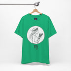 Virgo Zodiac Tee - Minimalist Black and White Unisex T-Shirt