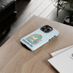 NamasTe-Rex Meditating Dinosaur Phone Case - Funny Yoga T-Rex Mobile Cover | Zen Tech Gift - Atlas Briefly