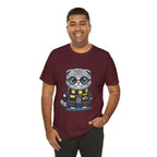 Hufflepurr Harry Potter T-Shirt - Funny Wizarding World Tee | Cute Potter Cat Gift - Atlas Briefly