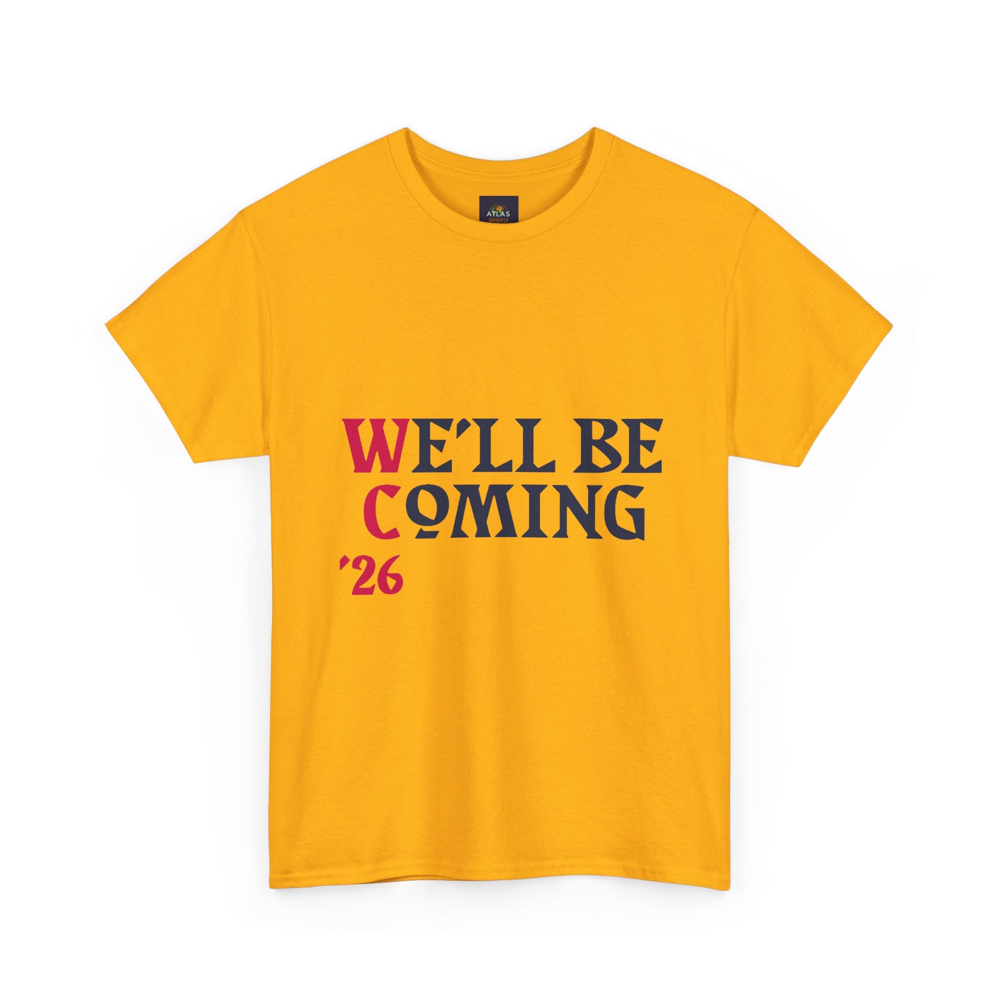 "We'll Be Coming '26" Scotland World Cup T-Shirt | Premium Tartan Army Fan Gear