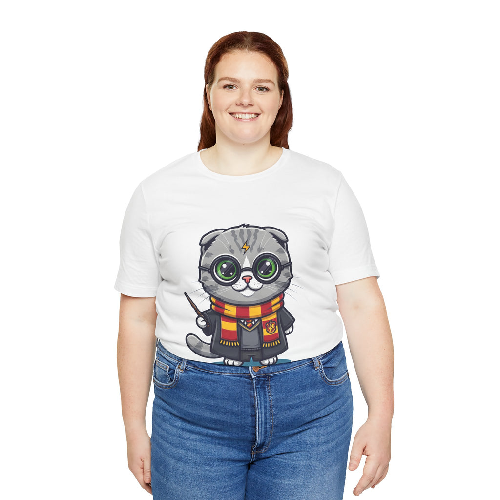 Griffinclaw Harry Potter T-Shirt - Funny Wizarding World Tee | Cute Potter Cat Gift - Atlas Briefly