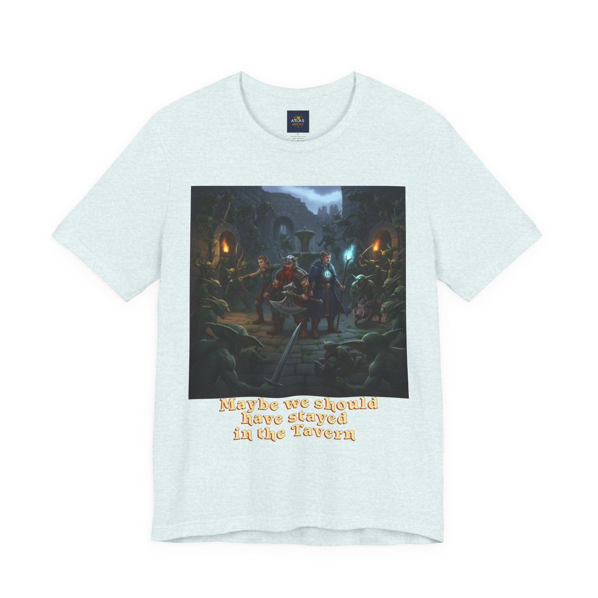 Goblin Ambush T-Shirt - Unleash Your Inner Fantasy Adventure - Atlas Briefly