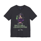 Sexy Witch Halloween T-Shirt - Flirty Witch Costume Tee | Trick or Treat Halloween Shirt - Atlas Briefly