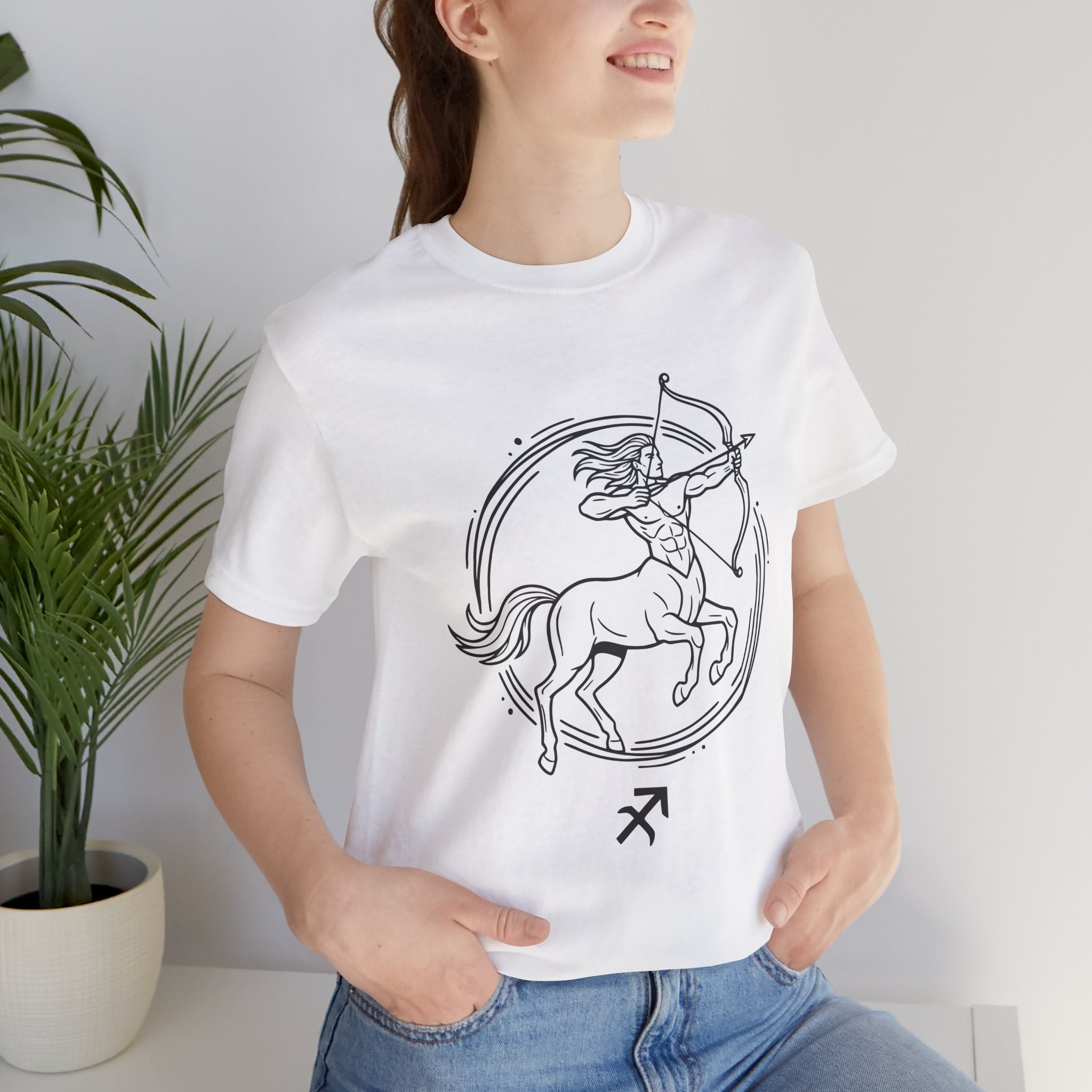 Sagittarius Zodiac Tee for Unisex Wear