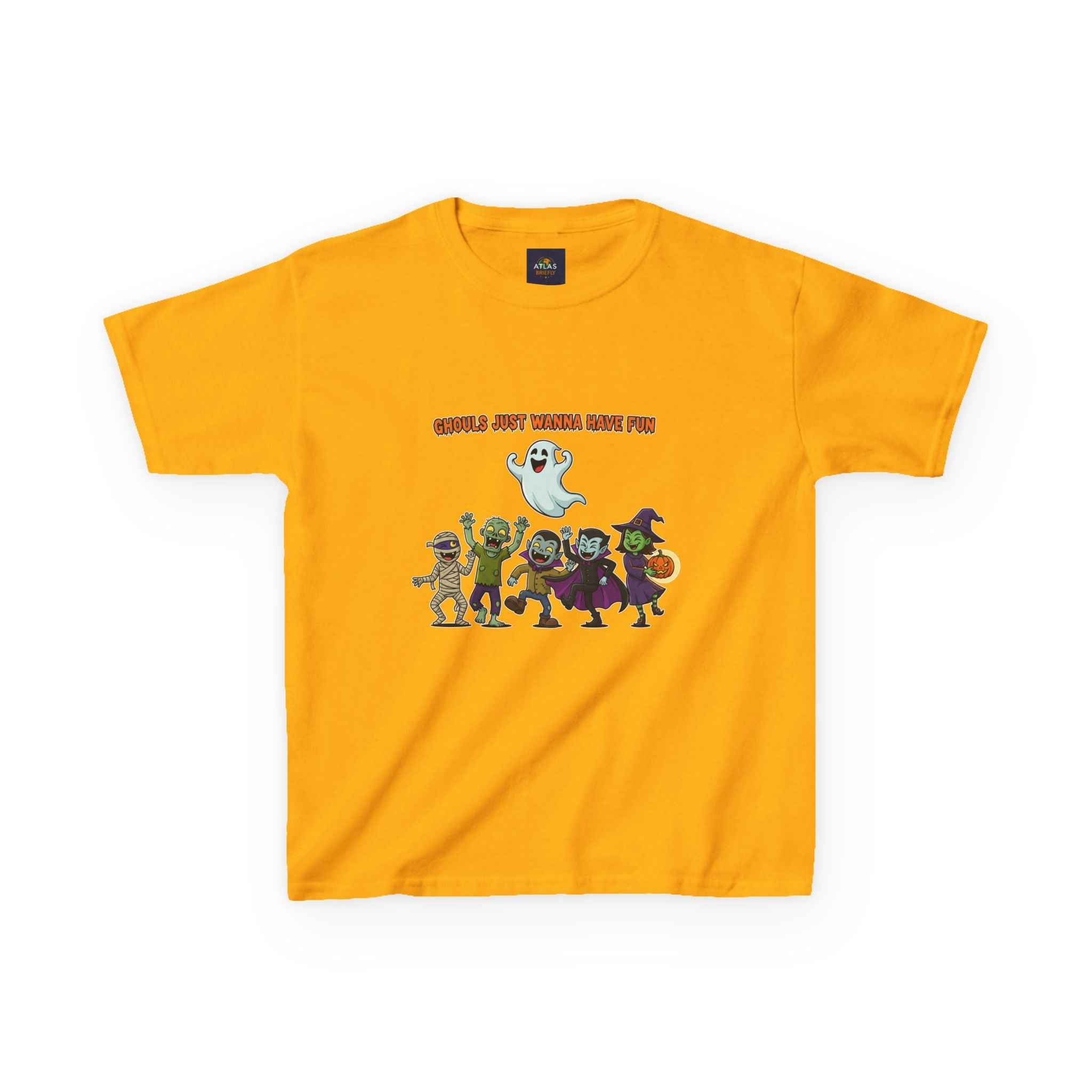 Ghouls Just Wanna Have Fun T-Shirt for Kids - Perfect Halloween Apparel - Atlas Briefly