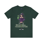 Sexy Witch Halloween T-Shirt - Flirty Witch Costume Tee | Trick or Treat Halloween Shirt - Atlas Briefly