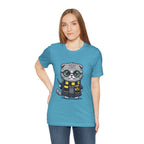 Hufflepurr Harry Potter T-Shirt - Funny Wizarding World Tee | Cute Potter Cat Gift - Atlas Briefly