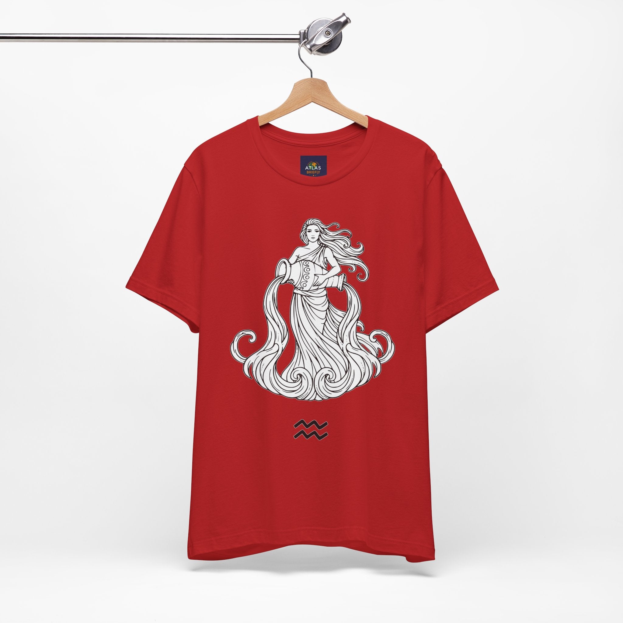 Aquarius Zodiac Tee - Unisex Astrology T-Shirt for Trendy Style