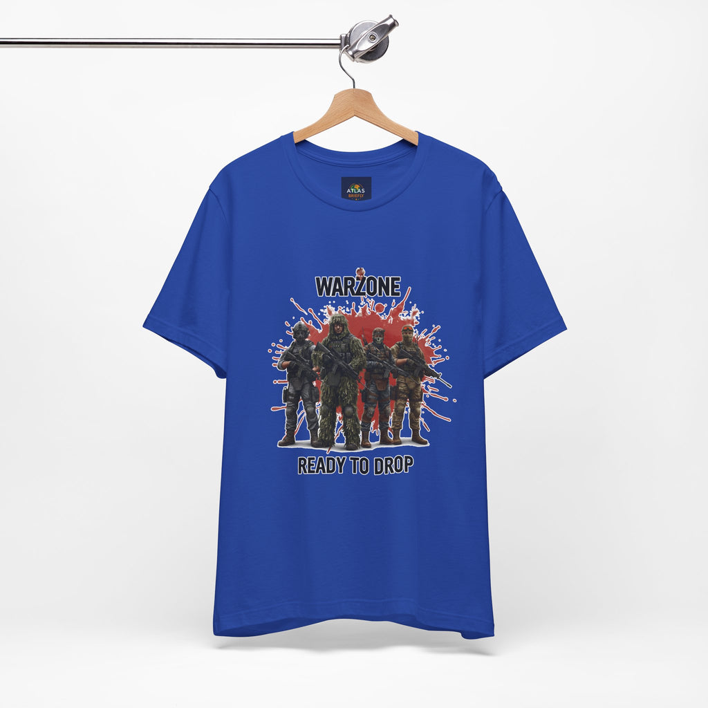 Warzone Drop T-shirt for Squad's Fashion Sense and Diverse K/D Ratio