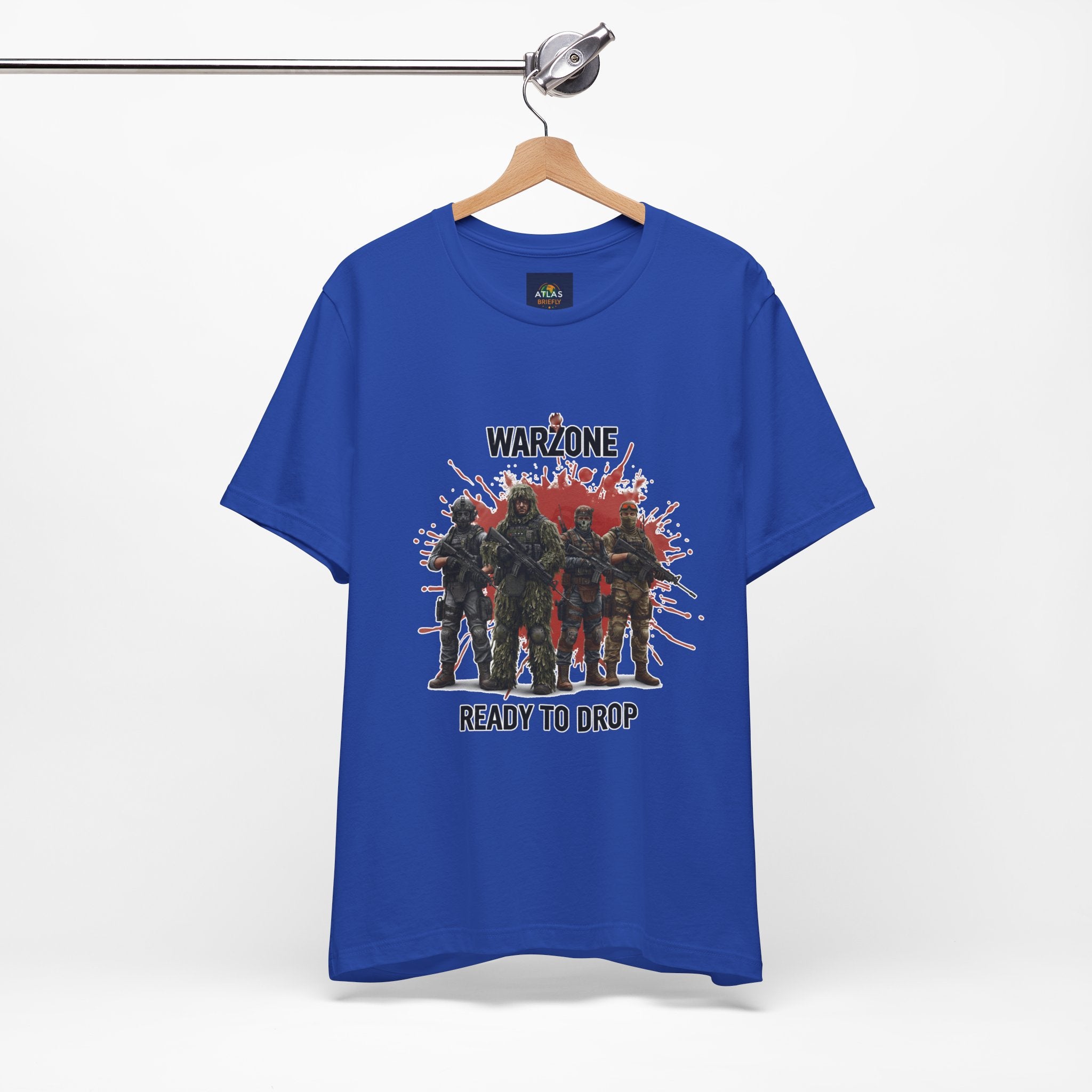 Warzone Drop T-shirt for Squad's Fashion Sense and Diverse K/D Ratio