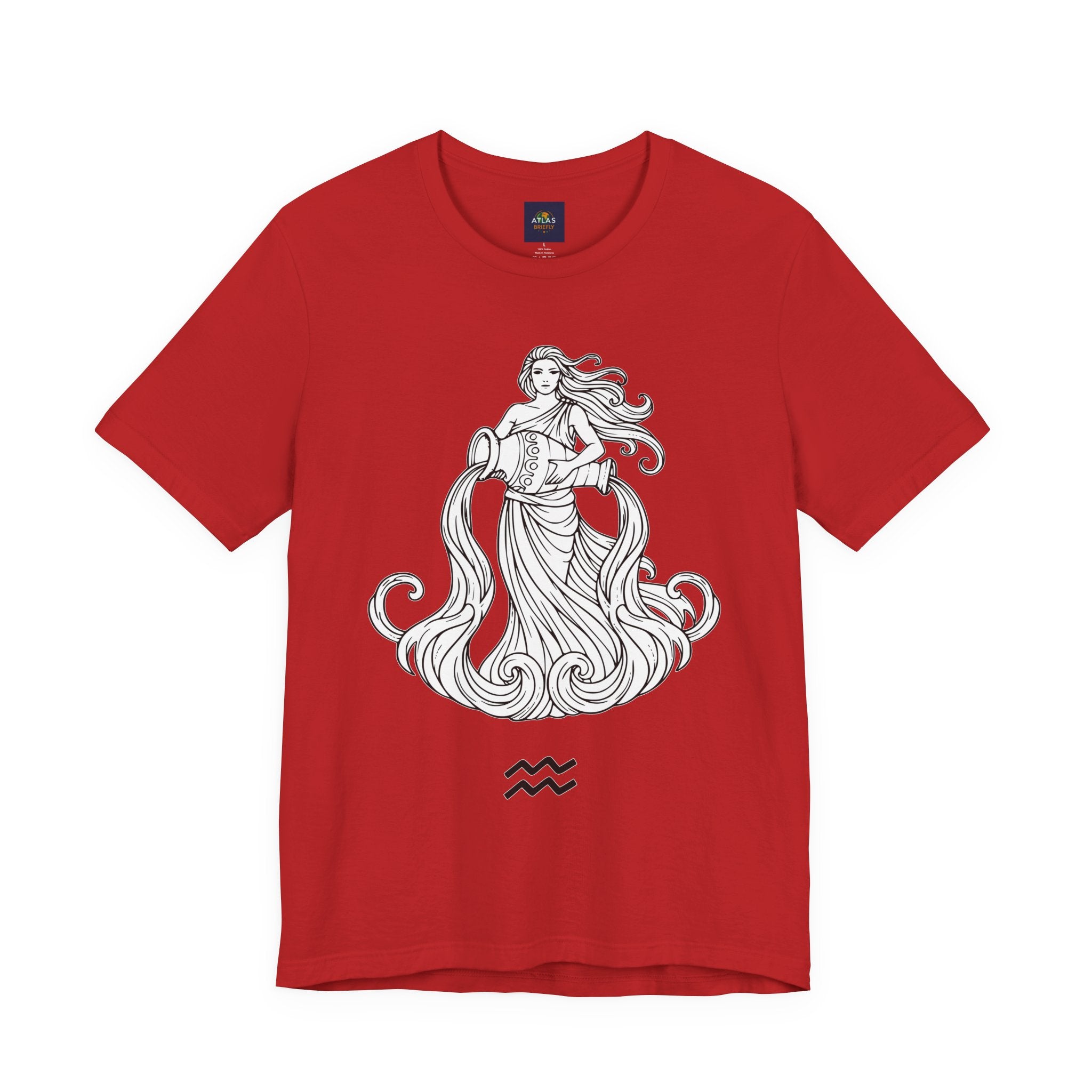 Aquarius Zodiac Tee - Unisex Astrology T-Shirt for Trendy Style