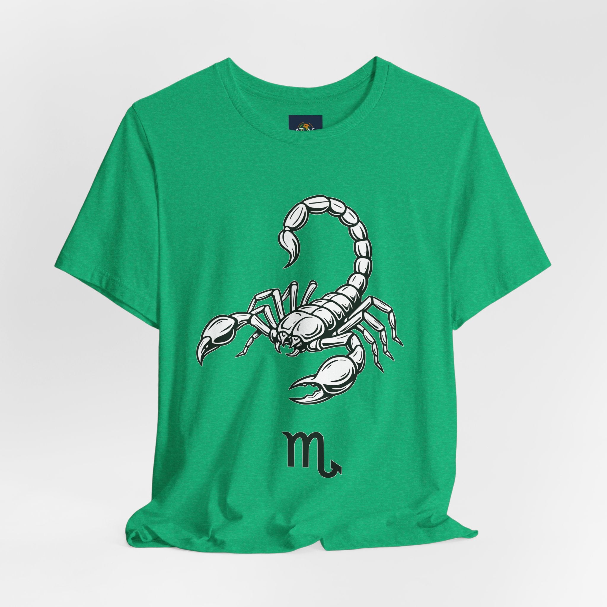 Scorpio Zodiac Tee - Unisex Minimalist Black and White Design
