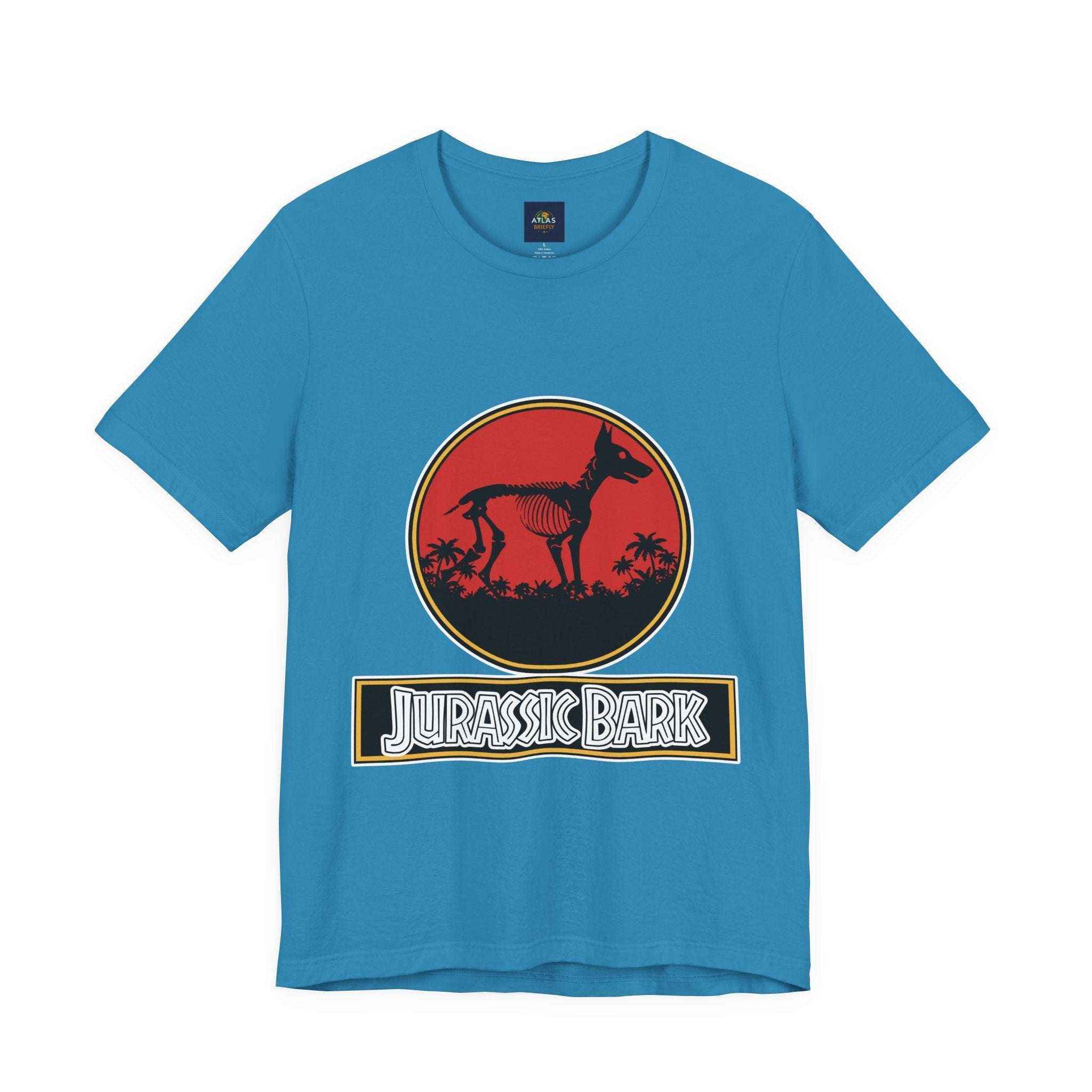 Doberman T-Shirt for Dog Lovers - Jurassic Bark Design - Atlas Briefly