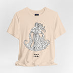 Aquarius Zodiac Tee - Unisex Astrology T-Shirt for Trendy Style