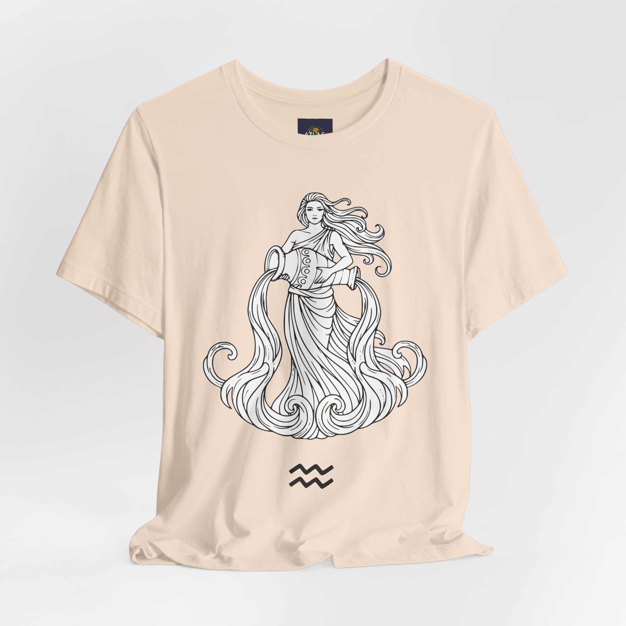 Aquarius Zodiac Tee - Unisex Astrology T-Shirt for Trendy Style
