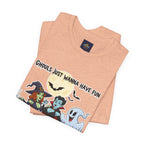 Ghouls Just Wanna Have Fun Halloween T-Shirt - Cute Witch Vampire Ghost Tee | Halloween Character Shirt - Atlas Briefly