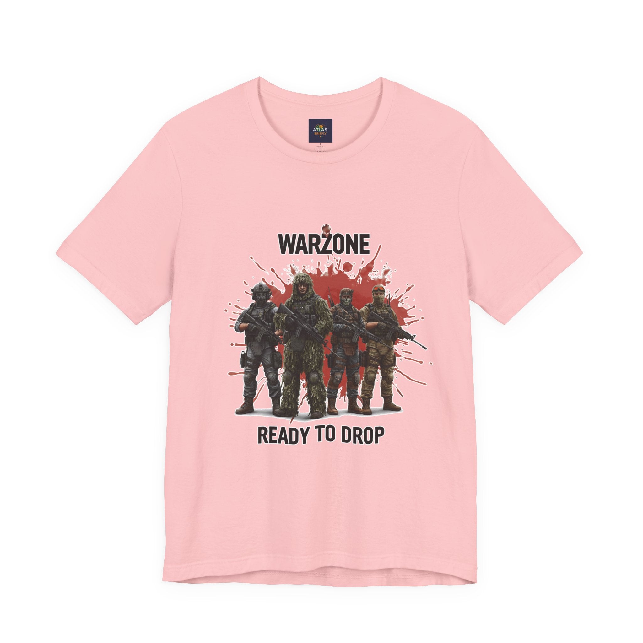 Warzone Drop T-shirt for Squad's Fashion Sense and Diverse K/D Ratio - Atlas Briefly