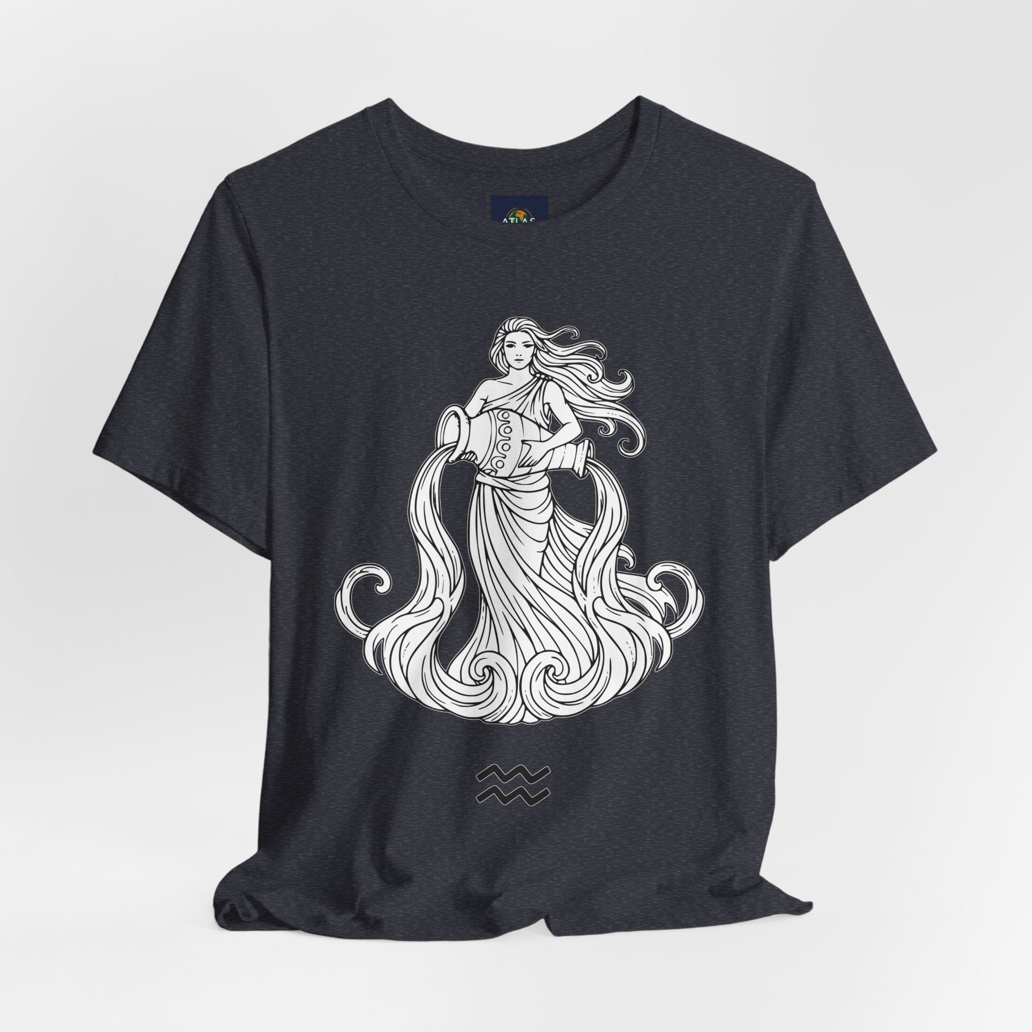 Aquarius Zodiac Tee - Unisex Astrology T-Shirt for Trendy Style