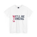 "We'll Be Coming '26" Scotland World Cup T-Shirt | Premium Tartan Army Fan Gear